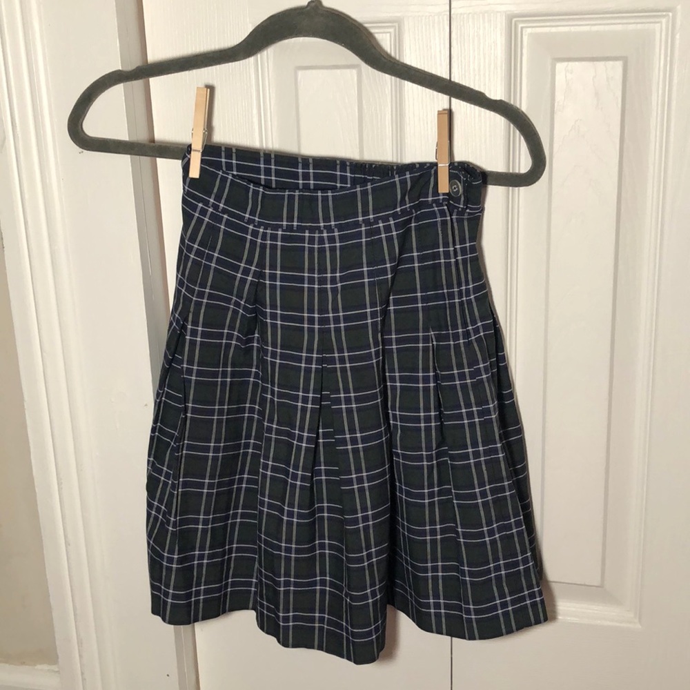 Schoolgirl skirt💙💚